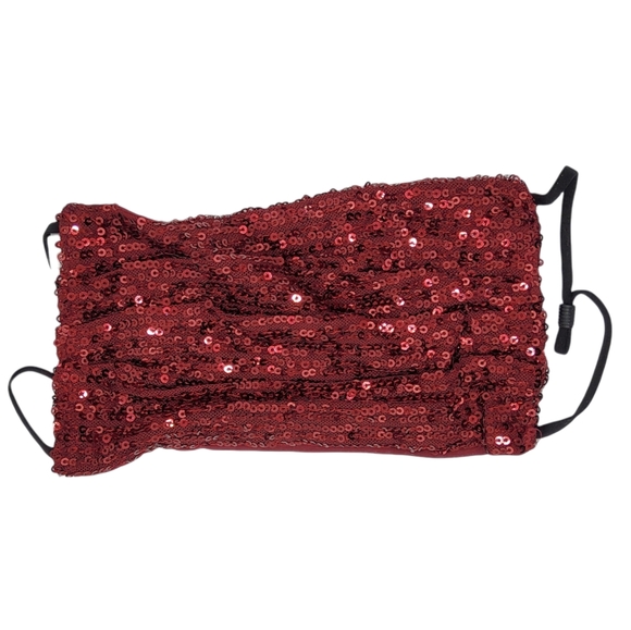 Francesca's Collections Sequin Face Mask Washable & Reusable NWT - Picture 1 of 3